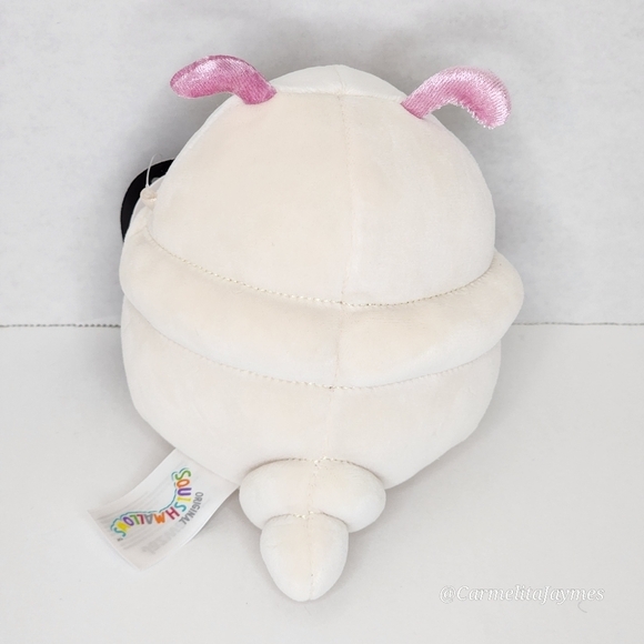 🖤 PRIMROSE & PRIOR 🦋🐛 White & Pink Velvet Moth & Caterpillar Select Series - Picture 10 of 14